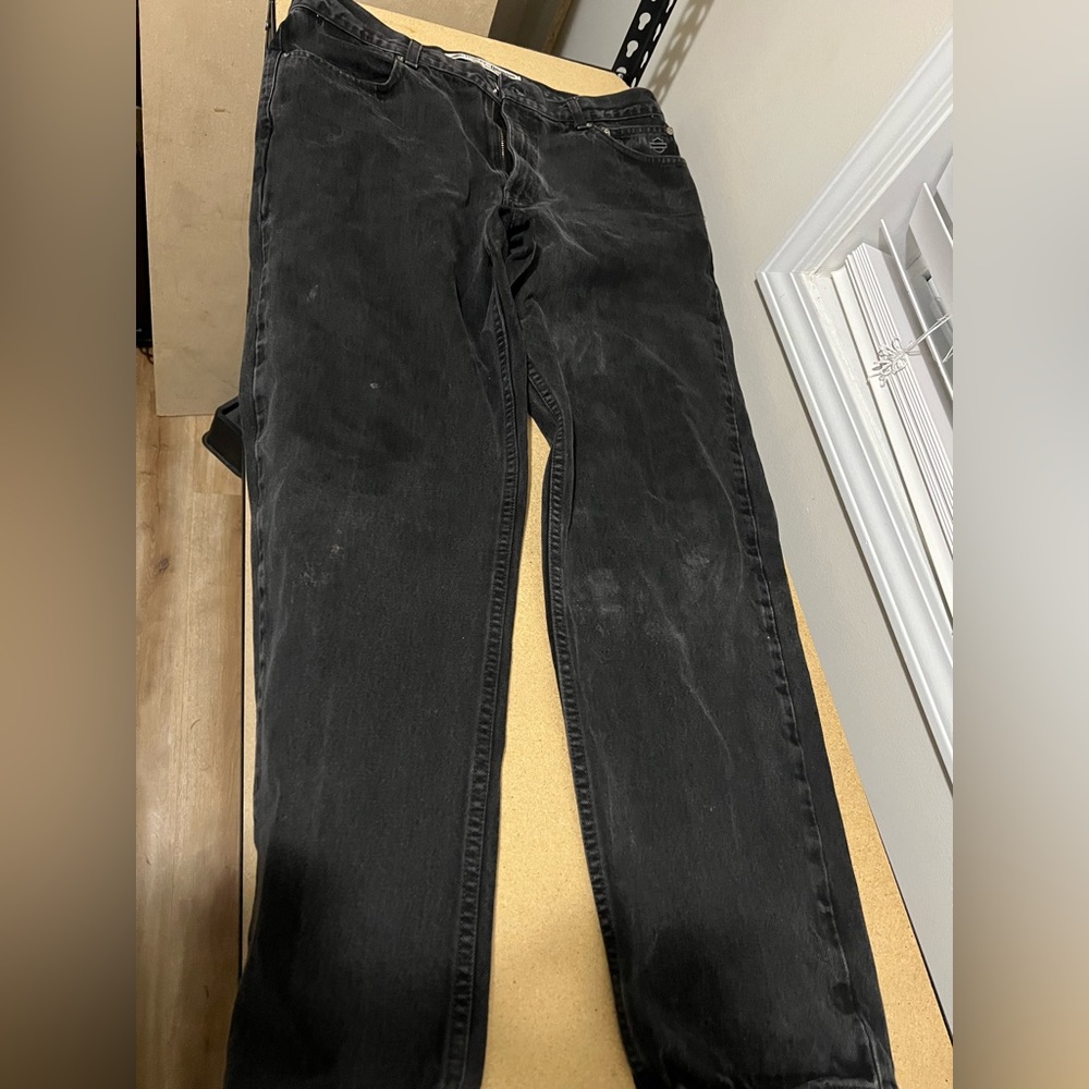 Black Harley Davidson Jeans